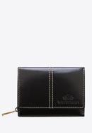 Women's leather purse, black, 14-1-121-L3, Photo 1