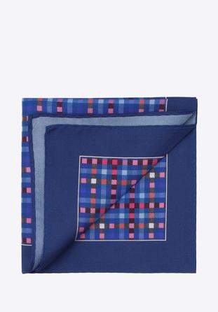 Men's pocket square, multicoloured, 87-7P-001-X3, Photo 1