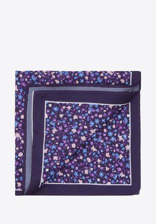 Men's pocket square, violet, 87-7P-001-X6, Photo 1