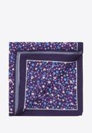 Men's pocket square, violet, 87-7P-001-X1, Photo 1