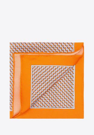 Men's pocket square, orange, 87-7P-002-X1, Photo 1