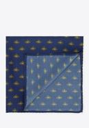 Patterned silk pocket square, , 96-7P-001-X1, Photo 1