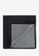 Silk pocket square, black, 96-7P-001-5, Photo 1