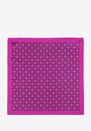 Patterned silk pocket square, pink, 97-7P-001-X2, Photo 3