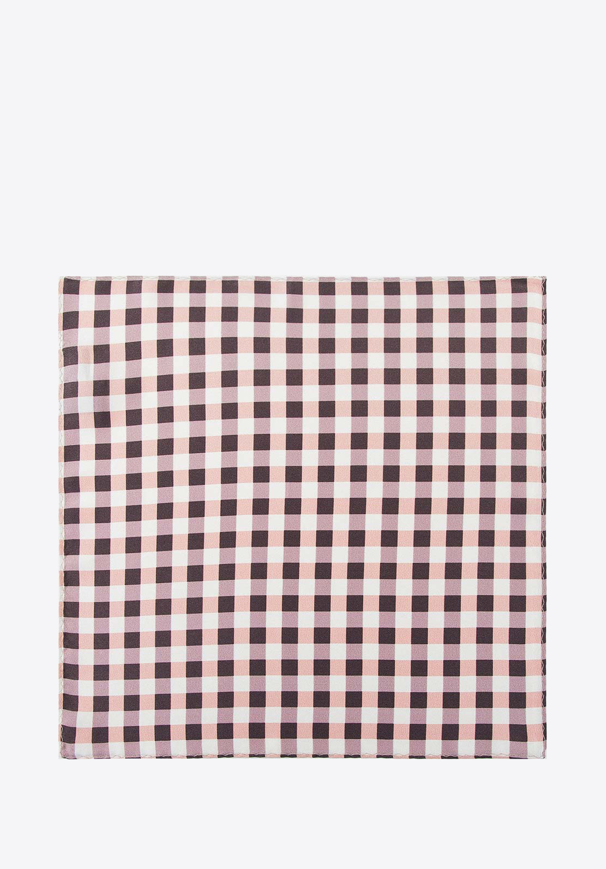 Silk pocket square, white-pink, 92-7P-001-X9, Photo 1