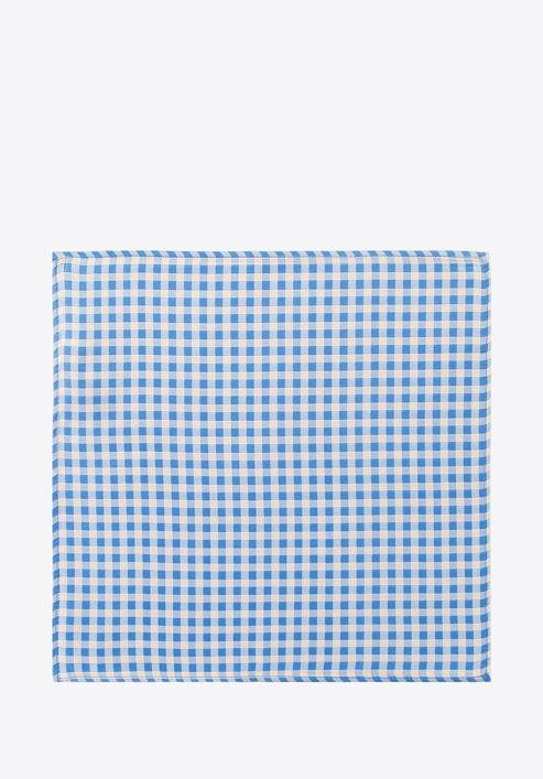 Silk pocket square, blue-yellow, 92-7P-001-X6, Photo 2