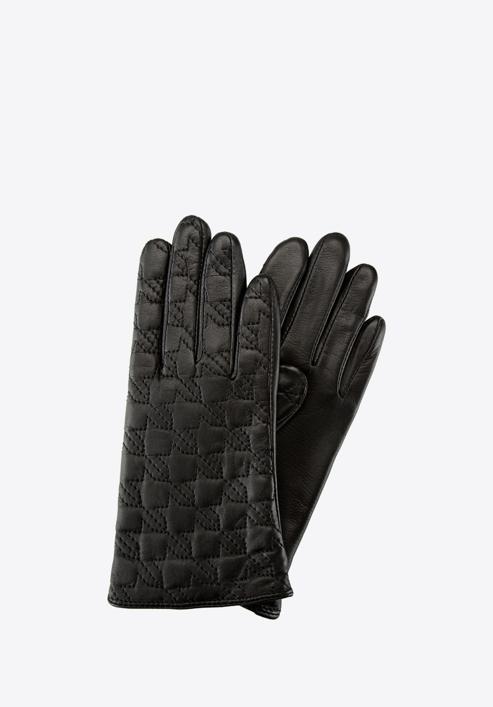 Rękawiczki damskie, czarny, 39-6-289-1-S, Zdjęcie 1