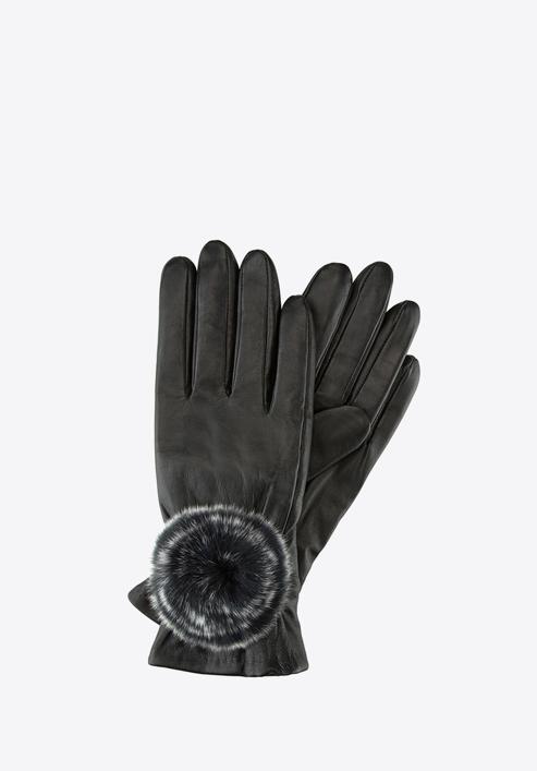 Women's gloves, black, 39-6-522-1-M, Photo 1