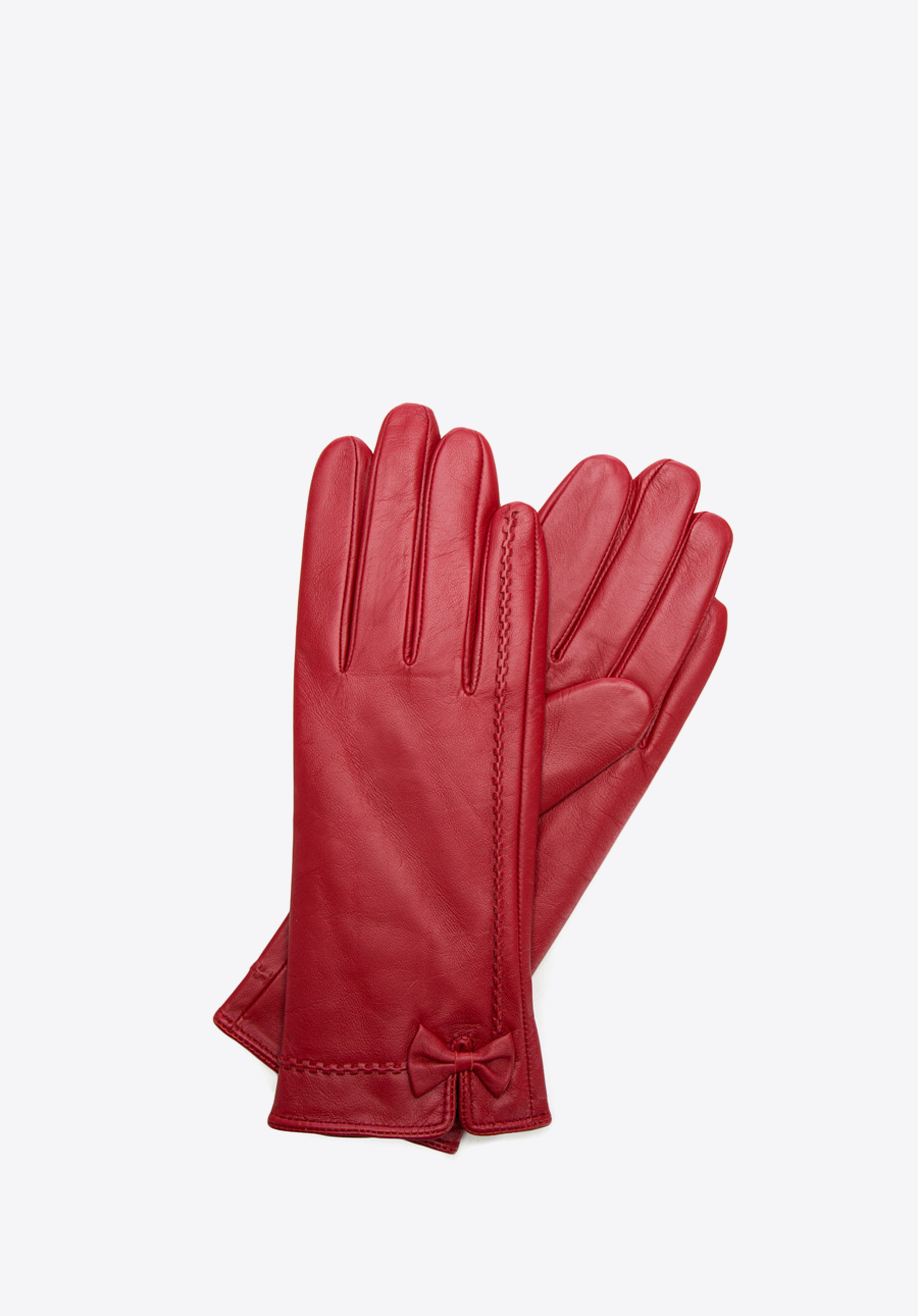 Women's gloves, red, 39-6-530-2T-S, Photo 1
