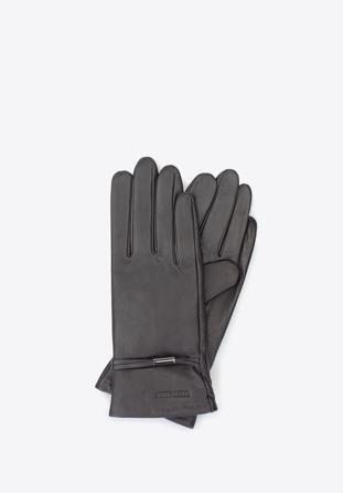 Rękawiczki damskie, ciemny brąz, 39-6-558-BB-M, Zdjęcie 1