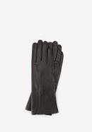 Rękawiczki damskie, ciemny brąz, 39-6L-225-1-L, Zdjęcie 1