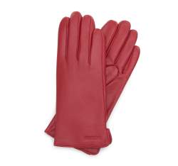 Women's leather gloves, red, 44-6A-003-2-M, Photo 1