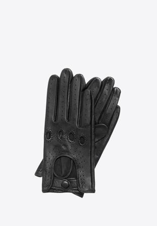 Rękawiczki damskie, czarny, 46-6-275-1-L, Zdjęcie 1