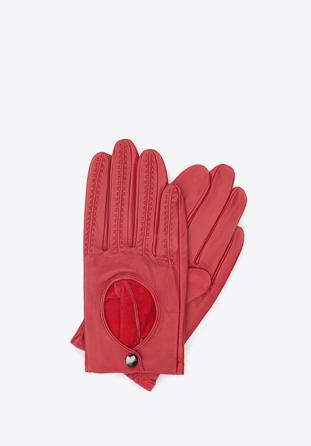 Rękawiczki damskie, czerwony, 46-6L-290-2T-X, Zdjęcie 1