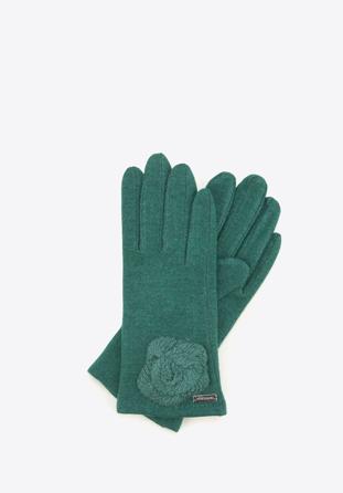 Women's gloves, green, 47-6-113-Z-U, Photo 1