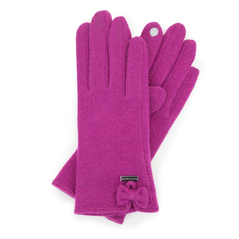 E-shop Purpurové vlnené rukavice.