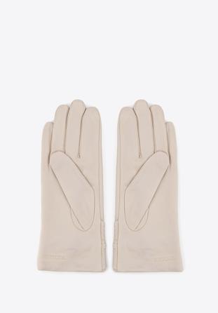 Rękawiczki damskie, ecru, 39-6-572-A-X, Zdjęcie 1