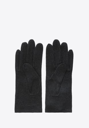 Women's gloves, black, 47-6-105-1-U, Photo 1