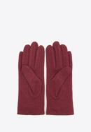 Women's gloves, burgundy, 47-6-113-2T-U, Photo 2