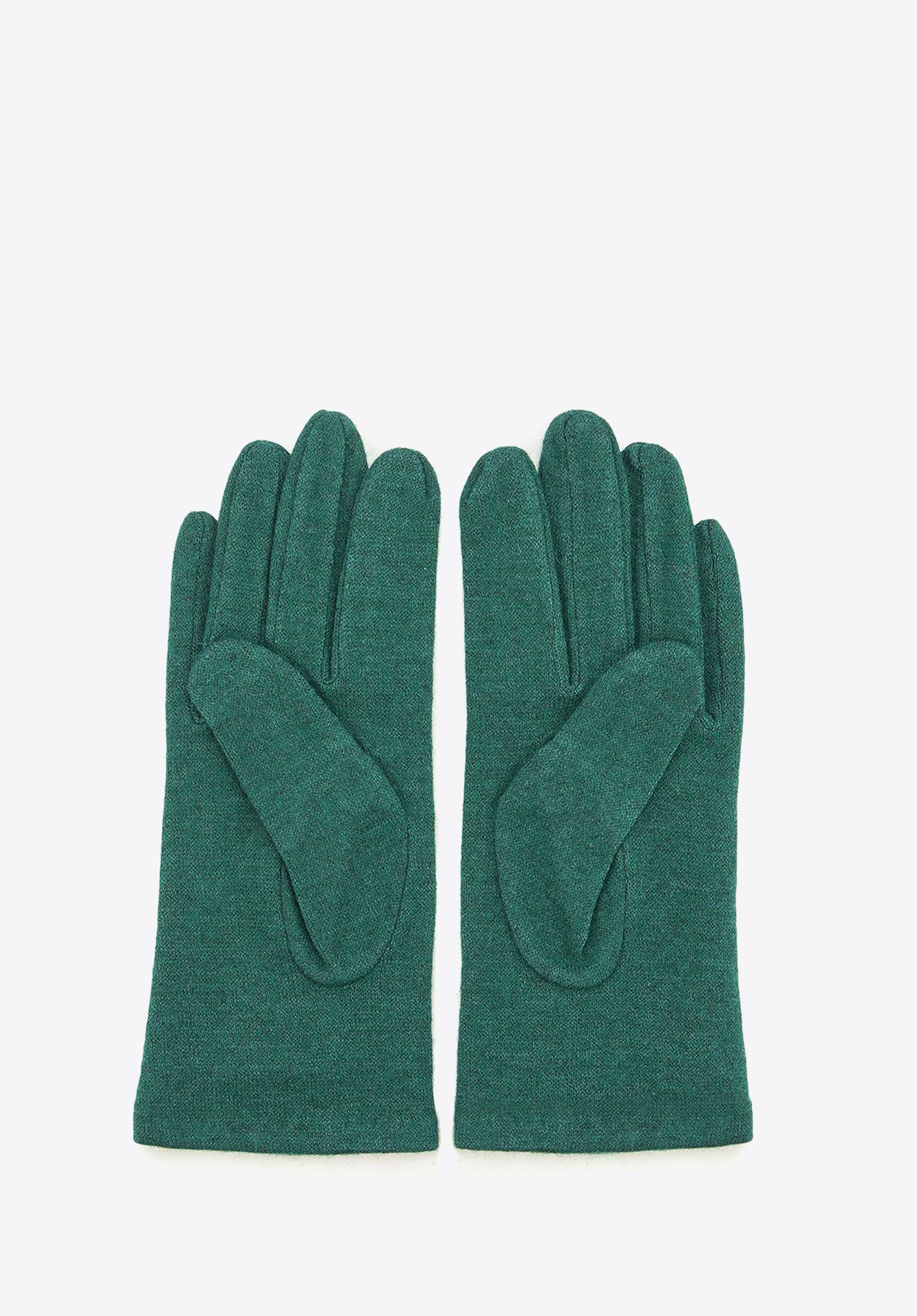 Women's gloves, green, 47-6-113-Z-U, Photo 1
