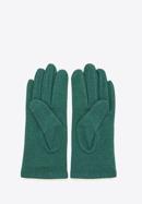 Rękawiczki damskie, zielony, 47-6-113-2T-U, Zdjęcie 2