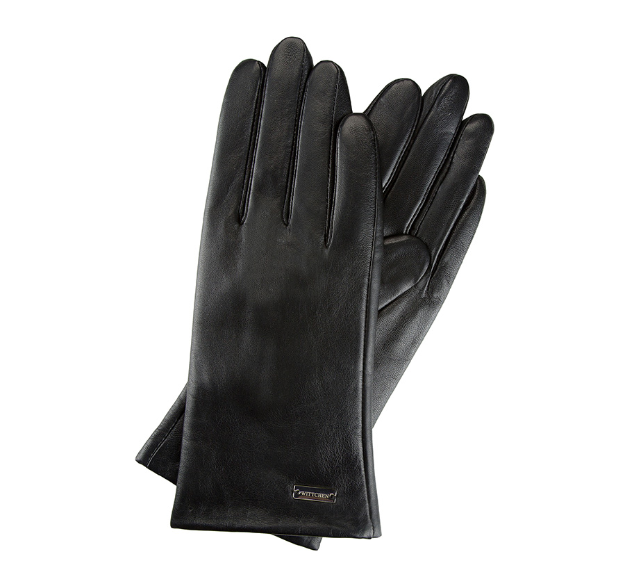 E-shop Čierne dámske rukavice z ovčej kože.