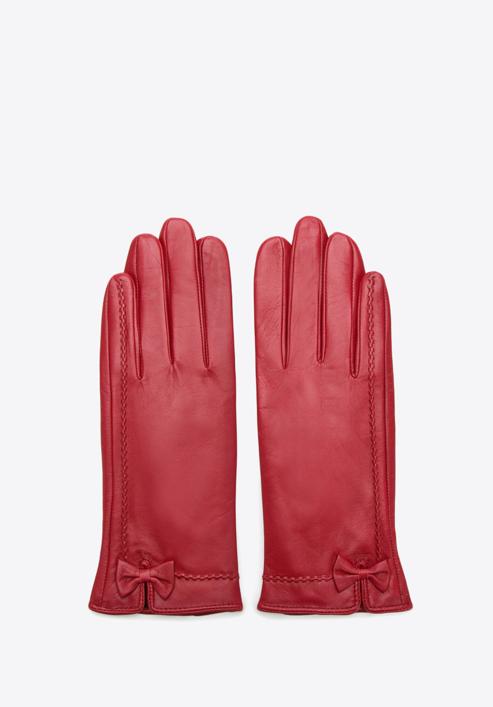 Rękawiczki damskie, czerwony, 39-6-530-1-S, Zdjęcie 3