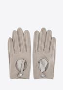 Women's gloves, ecru, 46-6L-290-1-M, Photo 3