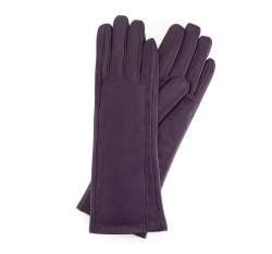 Rękawiczki damskie, fioletowy, 39-6L-227-P-S, Zdjęcie 1