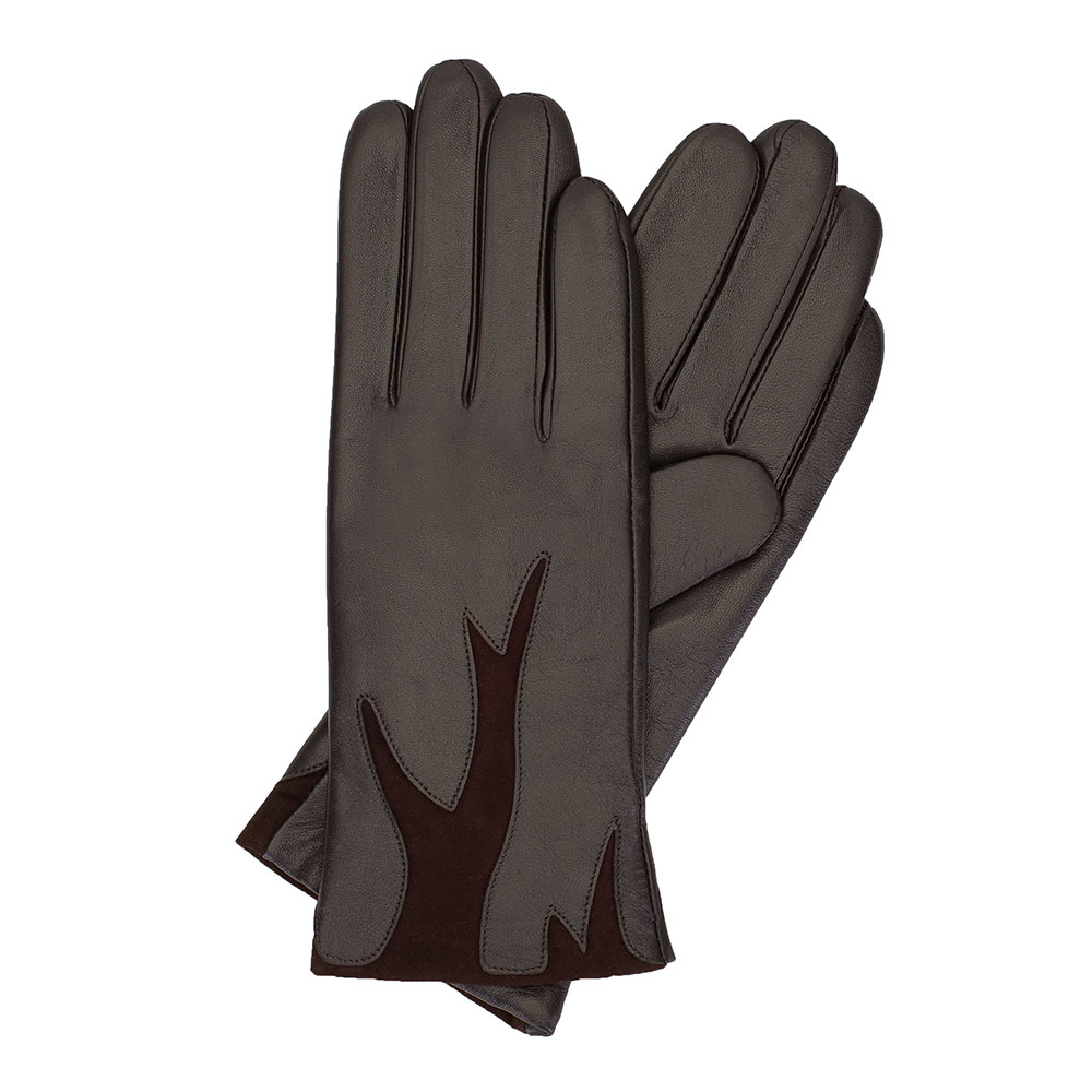 E-shop Dámske oteplené rukavice z pravej kože.