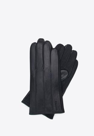Rękawiczki męskie, czarny, 39-6-210-1-X, Zdjęcie 1