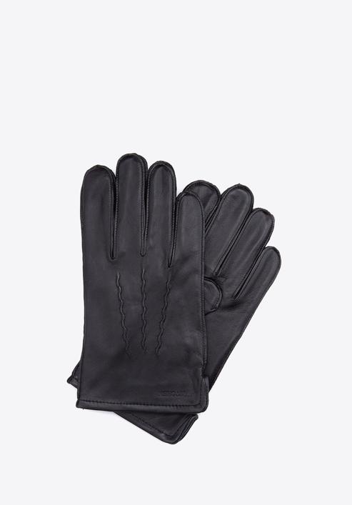 Rękawiczki męskie, czarny, 39-6-328-B-S, Zdjęcie 1
