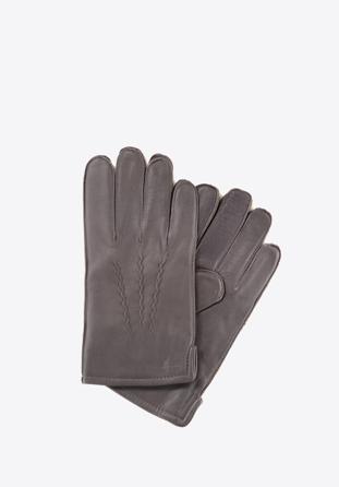 Rękawiczki męskie, szary, 39-6-328-S-L, Zdjęcie 1