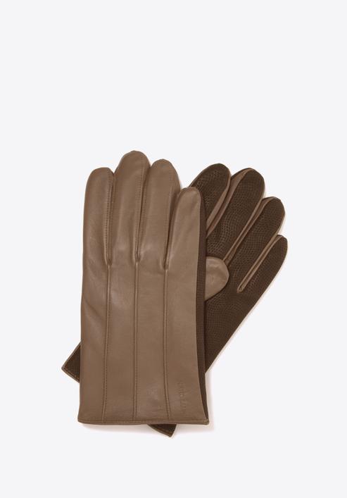 Men's gloves, beige, 39-6-342-0A-L, Photo 1