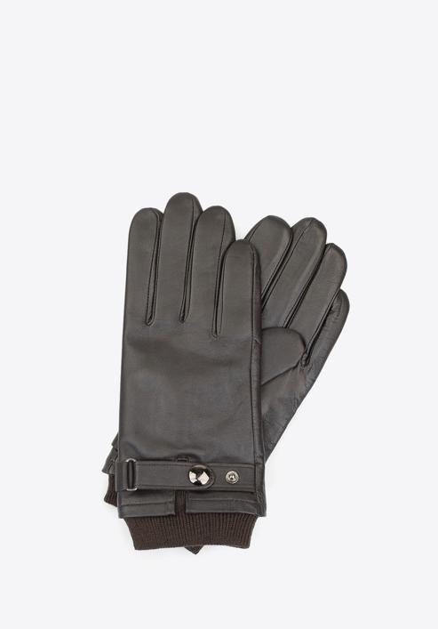 Rękawiczki męskie, ciemny brąz, 39-6-704-GC-S, Zdjęcie 1