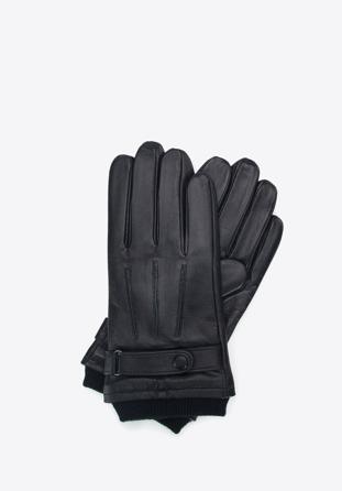 Men's gloves, black, 39-6-710-1-V, Photo 1