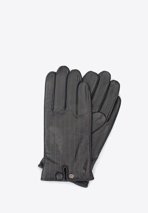 Rękawiczki męskie, czarny, 39-6-715-BB-X, Zdjęcie 1