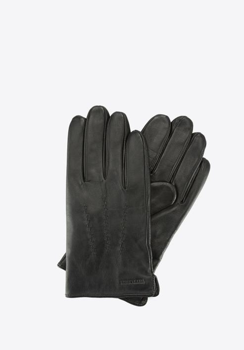 Men's gloves, black, 39-6L-328-1-V, Photo 1