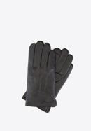 Men's gloves, black, 39-6L-908-1-S, Photo 1