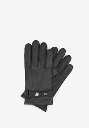 Men's gloves, black, 44-6-234-1-V, Photo 1