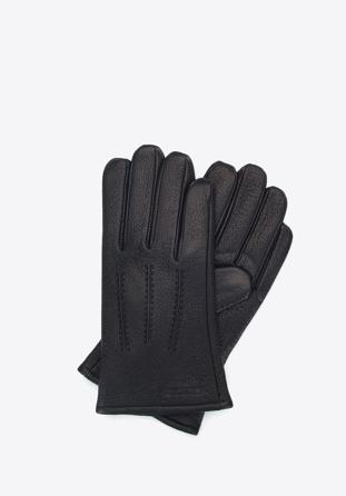 Men's gloves, black, 44-6-703-1-V, Photo 1