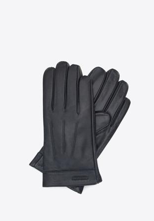 Men's gloves, dark brown, 44-6-717-BB-M, Photo 1