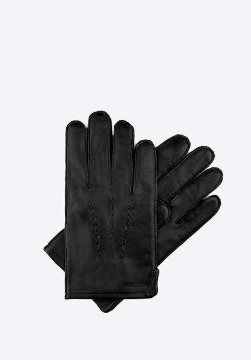 Rękawiczki męskie, czarny, 45-6-328-B-L, Zdjęcie 1