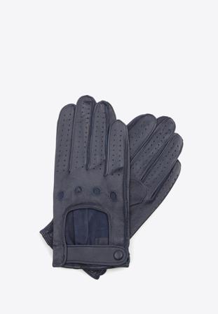 Men's gloves, navy blue, 46-6L-386-GC-M, Photo 1
