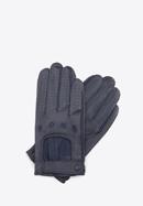 Men's gloves, navy blue, 46-6L-386-1-M, Photo 1