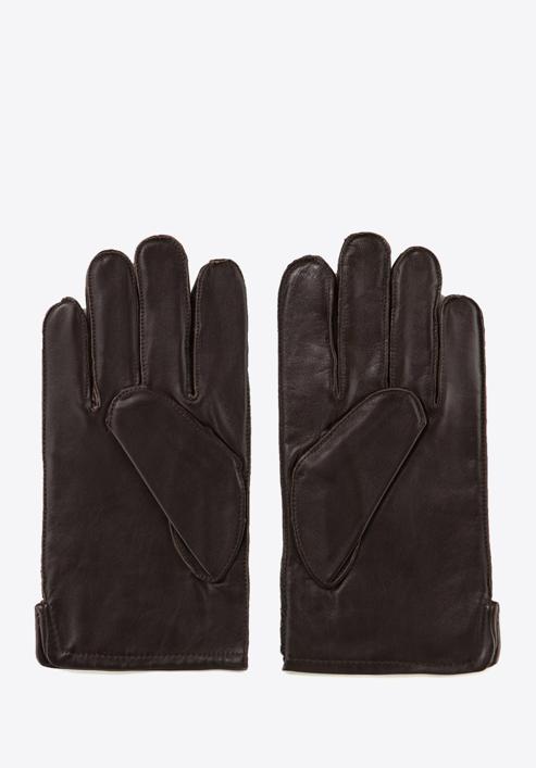 Men's gloves, dark brown, 39-6-328-B-S, Photo 2