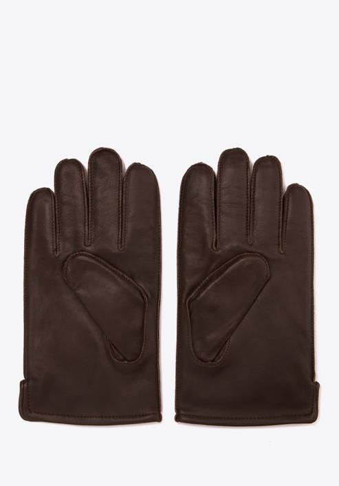 Rękawiczki męskie, brązowy, 39-6-328-B-S, Zdjęcie 2