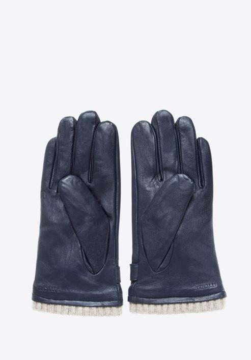 Men's gloves, navy blue, 39-6-710-1-V, Photo 2