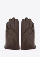 Men's gloves, dark brown, 39-6L-328-1-S, Photo 2