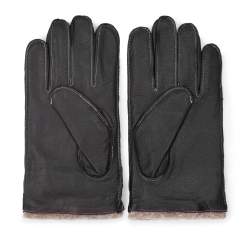 Men's gloves, black, 44-6-716-1-V, Photo 1